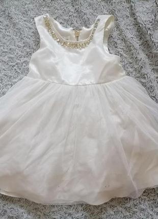 Нарядное платье couture princess 1-2 года , до 24 месяцев