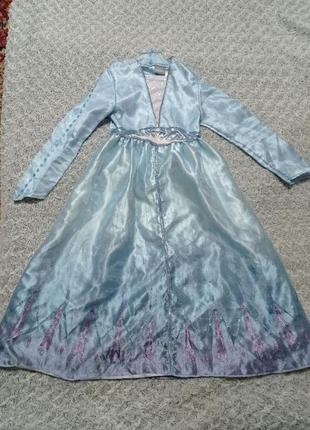 Костюм-плаття ельза холодне серце 7-8 років