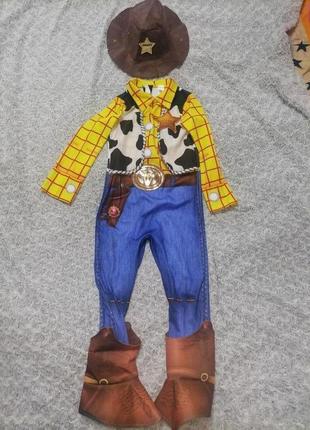 Карнавальный костюм шериф вуди история игрушек 3-4 года