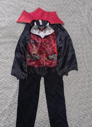 Карнавальный костюм дракула вампир 3-4 года