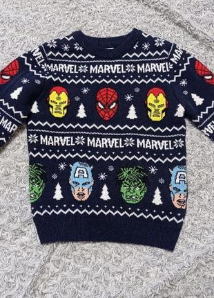 Оригинал свитер марвел marvel 3-4 года