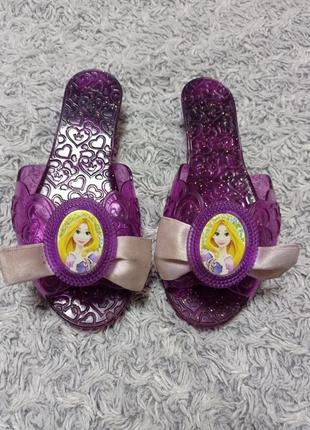 Детские туфли футельки принцессы рапунцель 17,5 см 27 размер