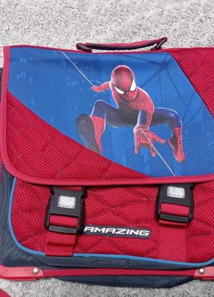 Портфель , рюкзак, ранец человек паук марвел amazing 42х36 см