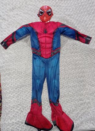 Карнавальный костюм человек паук 6-7 лет