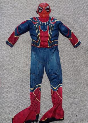 Карнавальный костюм человек паук 7-8,9-10 лет