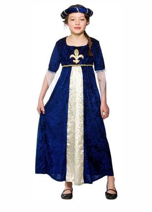 Карнавальное платье средневековой принцессы , королевы анимато...