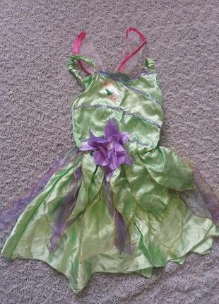 Карнавальный костюм фея динь динь 4-5 лет