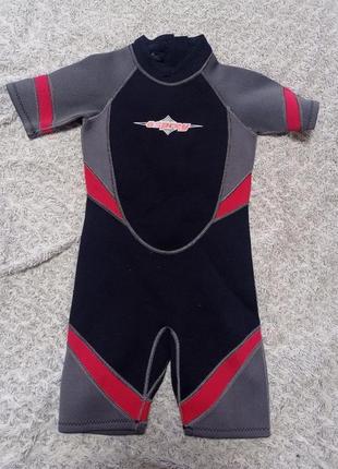 Гидрокостюм, неопреновый костюм 3 мм для плавания osprey 11-12...