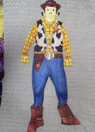 Карнавальный костюм шериф вуди история игрушек 7-8 лет