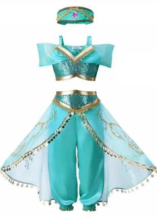 Карнавальный костюм принцесса жасмин востоный 4-5, 5-6 лет