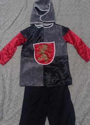 Карнавальный костюм рыцарь воин 4-5 лет
