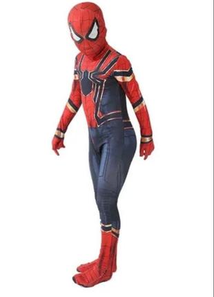 Карнавальный костюм человек паук аниматор косплей до 180 см