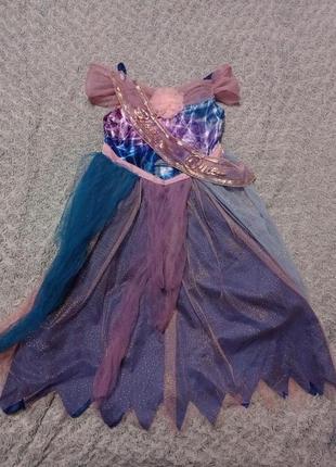 Карнавальное платье , костюм королева хеллоуин 7-8 лет