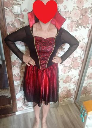 Карнавальное платье ведьма ведьмочка аниматор косплей хеллоуин...