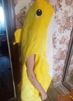 Карнавальный костюм акула baby shark аниматор косплей . до 170 см