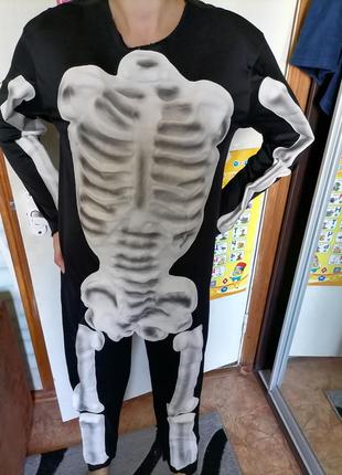 Карнавальный костюм скелет кощей 12-13 лет