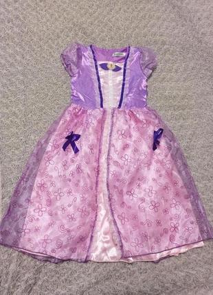 Карнавальное платье принцесса софия  disney 9-10 лет