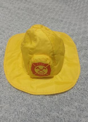 Детская карнавальная шляпа пожарника 3-6 лет