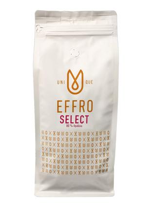 Кофе в зёрнах EFFRO SELECT 1 кг. свежей обжарки, 80% арабика