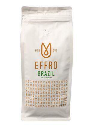 Кофе в зёрнах EFFRO BRAZIL 1 кг. свежей обжарки, 100% арабика