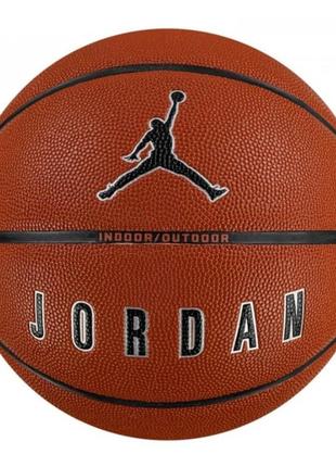 Мяч баскетбольный jordan ultimate 2.0 8p deflated amber / blac...