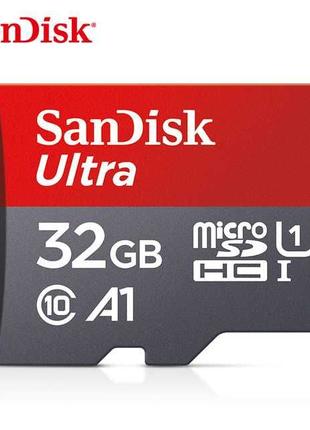 Sandisk Ultra 32/64gb microSD карта памяти