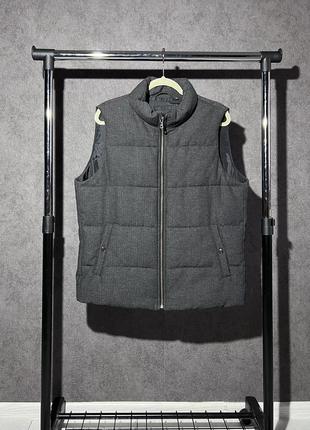 Мужской теплый жилет uniqlo