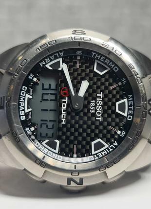 Чоловічий годинник Tissot T-Touch Expert T013.420 43.5mm 100m ...