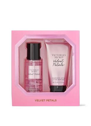 Подарочный набор velvet petals victoria’s secret duo set gift box
