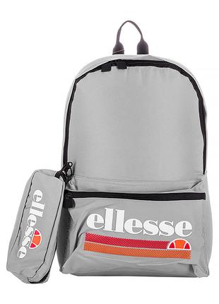 Рюкзак Ellesse Cillo Backpack & Pencil Case Серый One size (7d...