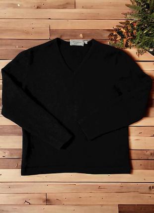 Черный кашемировый свитер, кофта, размер xxs, xs, s