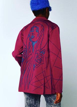 Новый брендовый дизайнерский жакет пиджак кардиган блейзер от ...