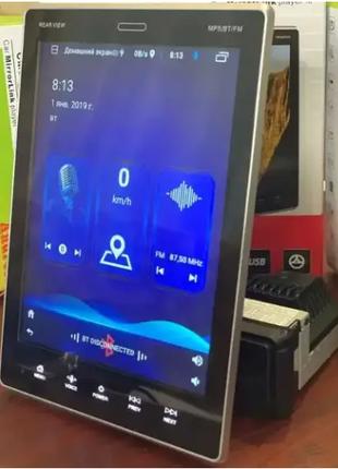 Автомагнитола 1Din, Android 2 экраном 9.5 с Bluetooth GPS Wi-F...