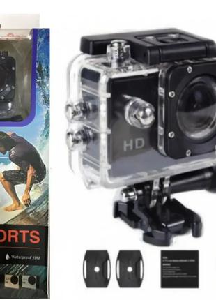 Экшн камера, водонепроницаемая спортивная Delta HD 1080P A7 Sp...