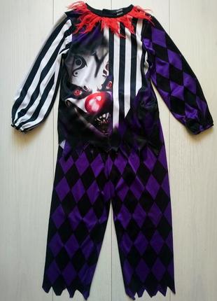 Карнавальный костюм клоун харли квин