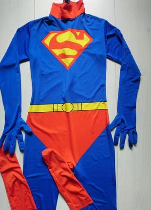 Карнавальний костюм zentai superman