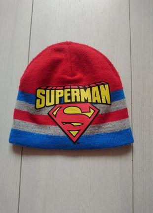 Зимова шапка superman