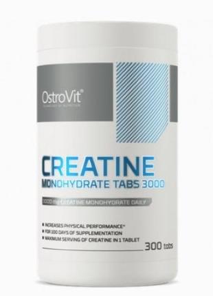 Креатин моногидрат ОstroVit Creatine Monohydrate 3000 300tabs