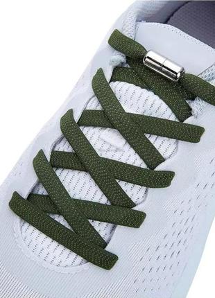Эластичные шнурки без завязок для детей и взрослых / эластичны...