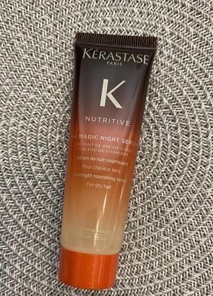 Нічна сироватка для волосся kerastase nutritive 8h magic night...