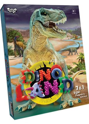 Креативное творчество "Dino Land 7 в 1" DL-01-01U DANKO
