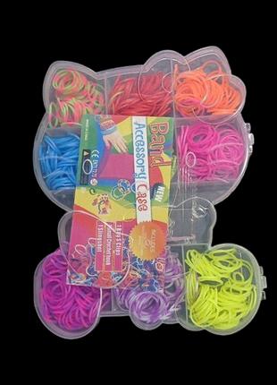 Набір резинок для плетіння браслетів Fashion loom bands set