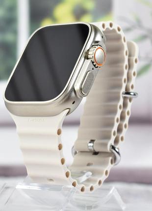 Смарт годинник gs ultra 8 smart watch 8 series 49mm nfc white