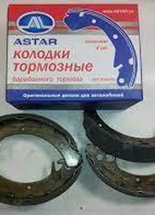 Колодки задние тормозные ВАЗ 2108-2110 Astar к-кт 4шт.