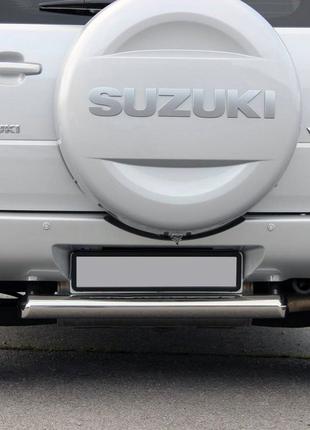 Задняя защита AK002 (нерж) для Suzuki Grand Vitara 2005-2017 гг