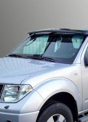 Козырек на лобовое стекло (на раме) для Nissan Navara 2006-201...