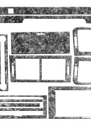 Накладки на панель (Kit-1) Титан для Peugeot 407