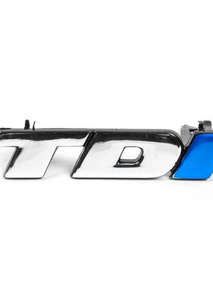 Надпись в решетку Tdi OEM, І - синяя для Volkswagen T4 Transpo...