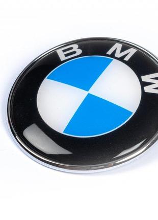 Эмблема BMW (OEM) d82 мм, штырьки для BMW 1 серия E81/82/87/88...