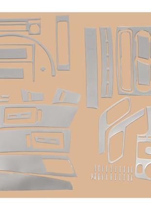 Накладки на панель (50 деталей) Алюминий для Volkswagen Crafte...